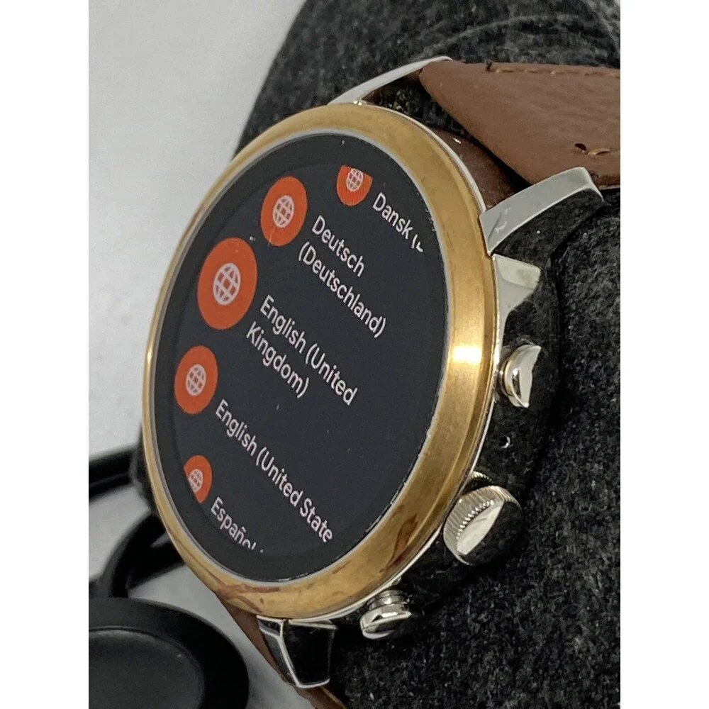 Fossil Gen 4 Authentic Digital Dial Smart Watch Custom Band FTW6016 LT339